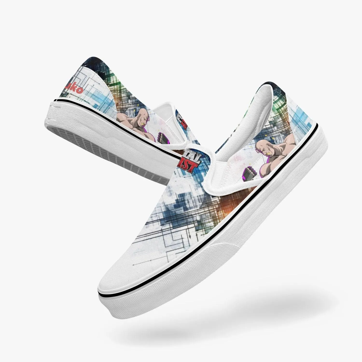 Fullmetal Alchemist Alex Slip Ons Anime Shoes