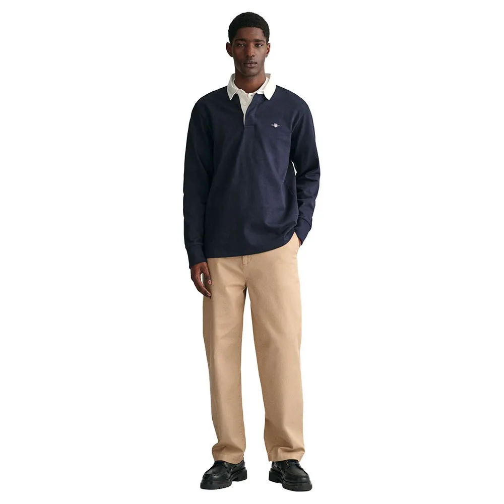 GANT - Regular Shield Heavy Rugger - Evening Blue