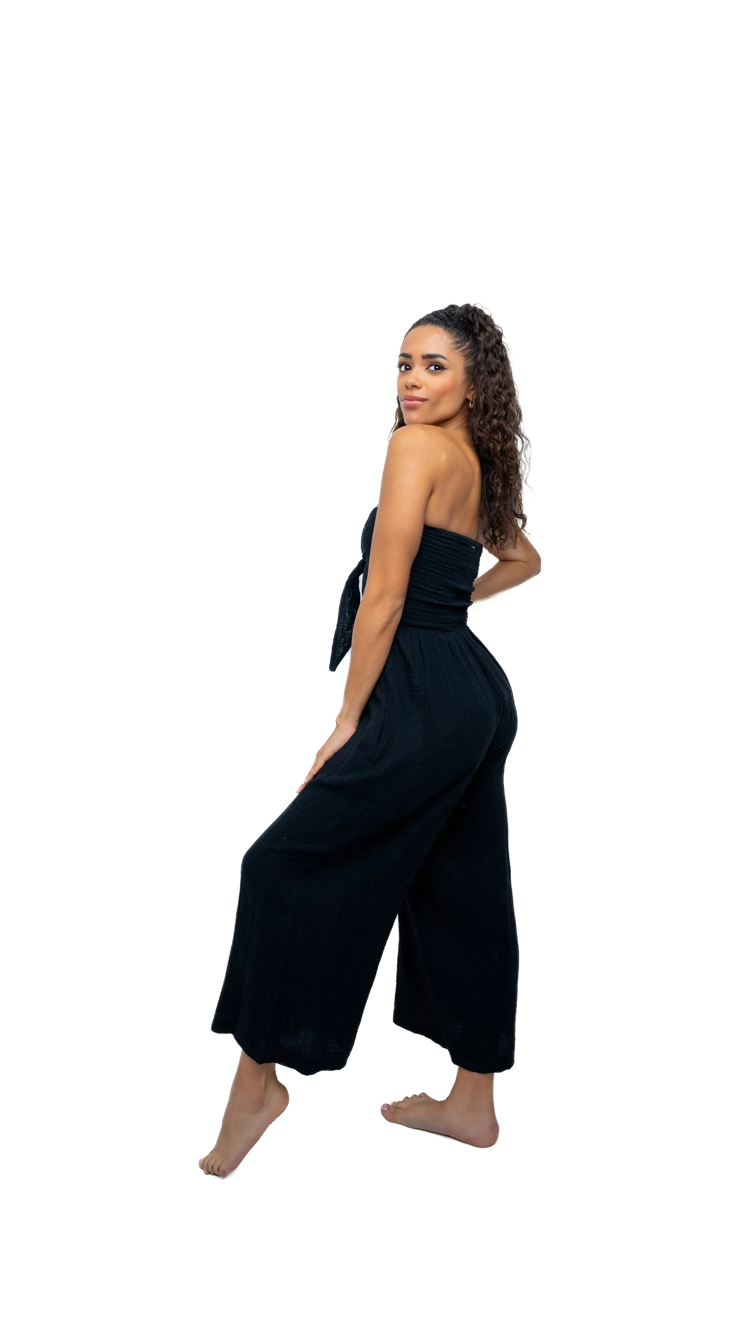 Gauze Jumpsuit