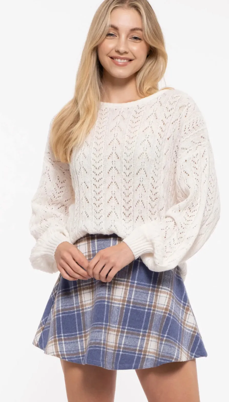 Home For The Holidays Knit Top