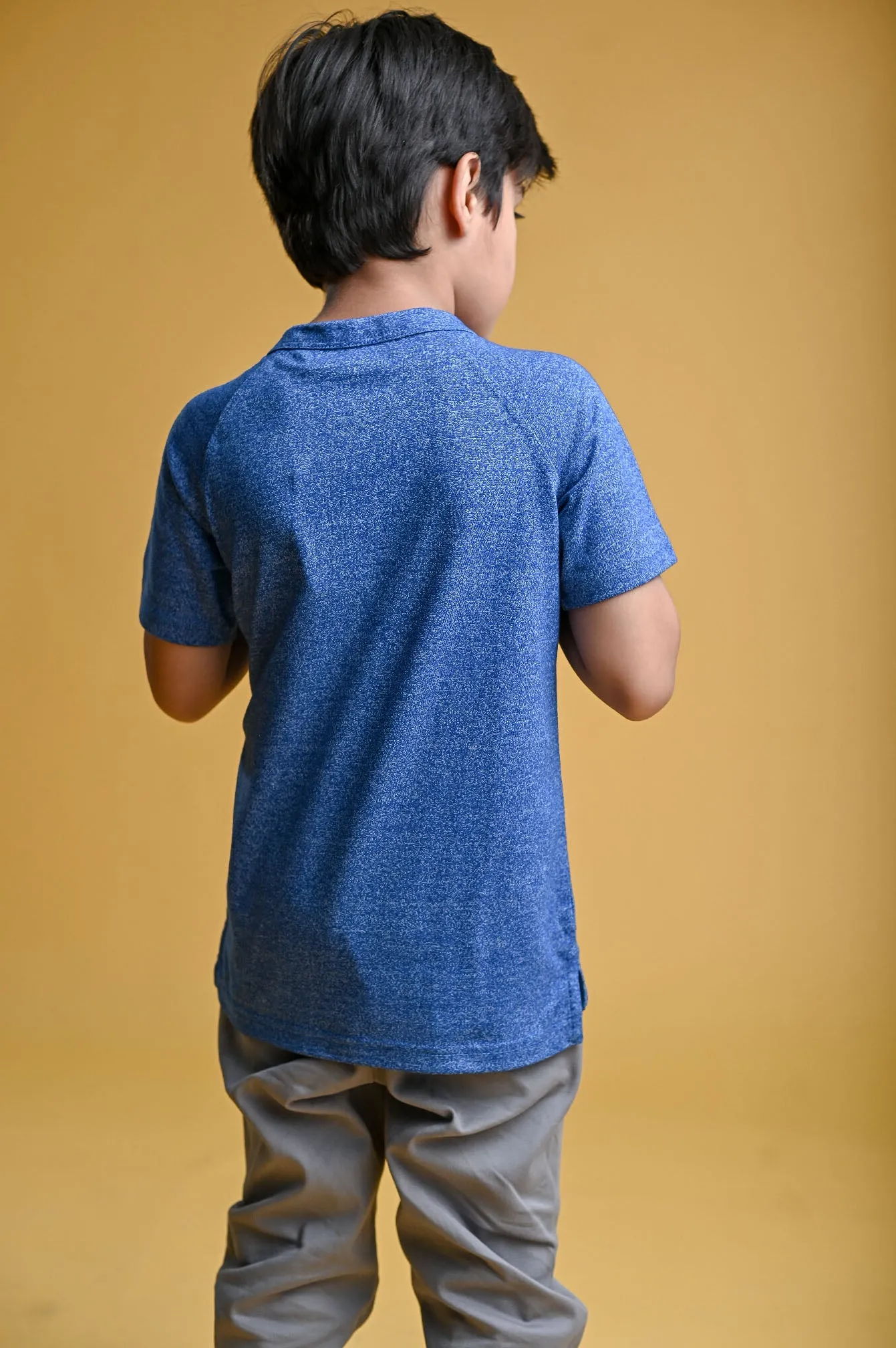 H/S Guts Crew Neck- Royal Blue