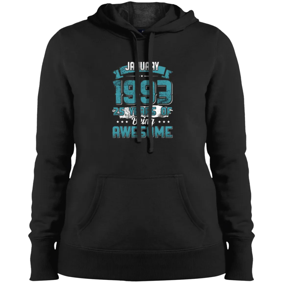 January 1993 Birthday 25 Years Of Being Awesome T-Shirt