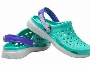 Joybees Women's Modern Clogs- Teal/ Light Grey