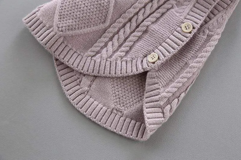 Knitted Sweater Vest Boy Outfit