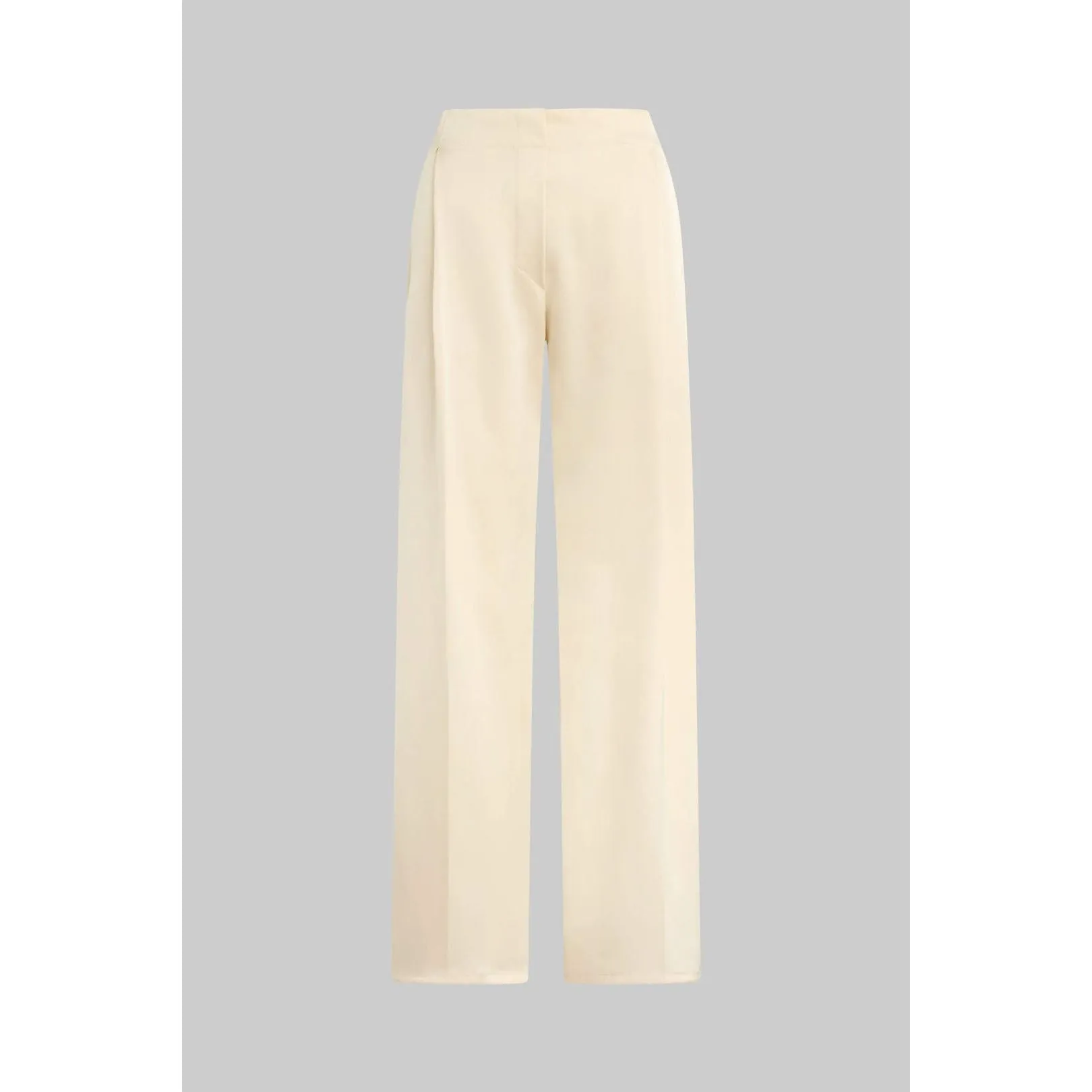 LeSet Barb Pleated High Waist Pant Creme