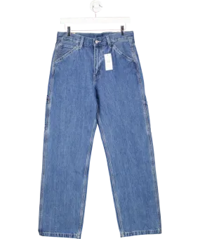 levis Blue 568 Loose Straight Carpenter Pants W30