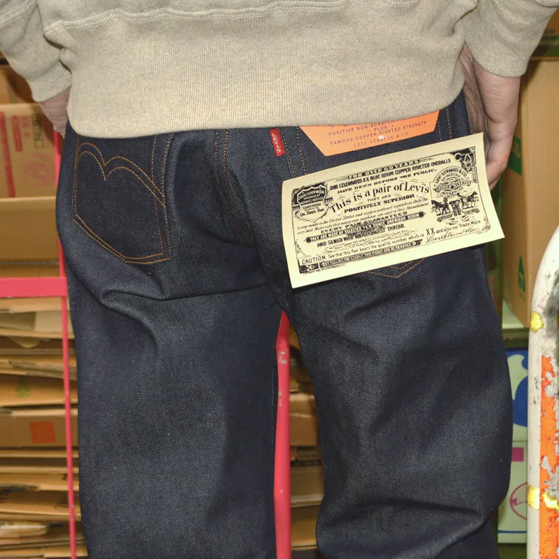 LEVI'S VINTAGE CLOTHING "37501-0018" 501XX 1937 Model 501 JEANS (organic cotton)