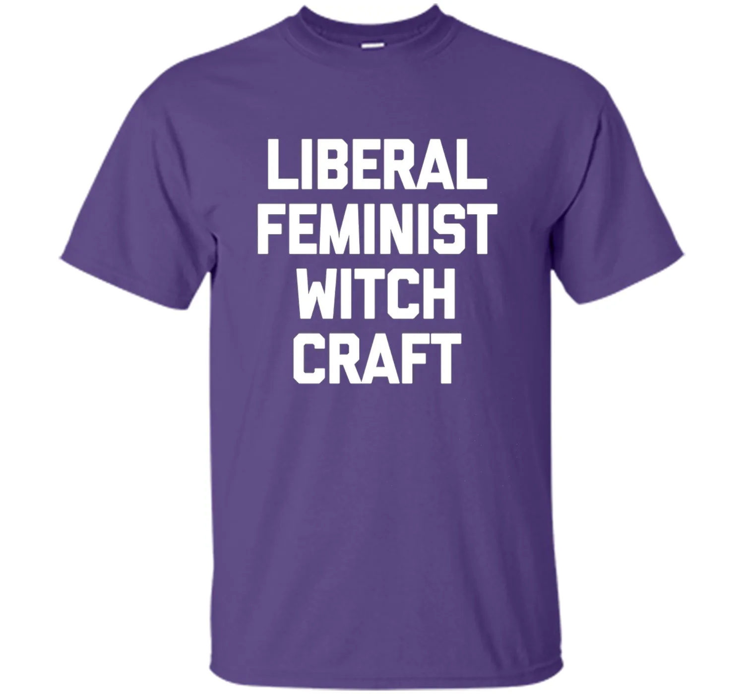 Liberal Feminist Witchcraft T-Shirt funny saying sarcastic