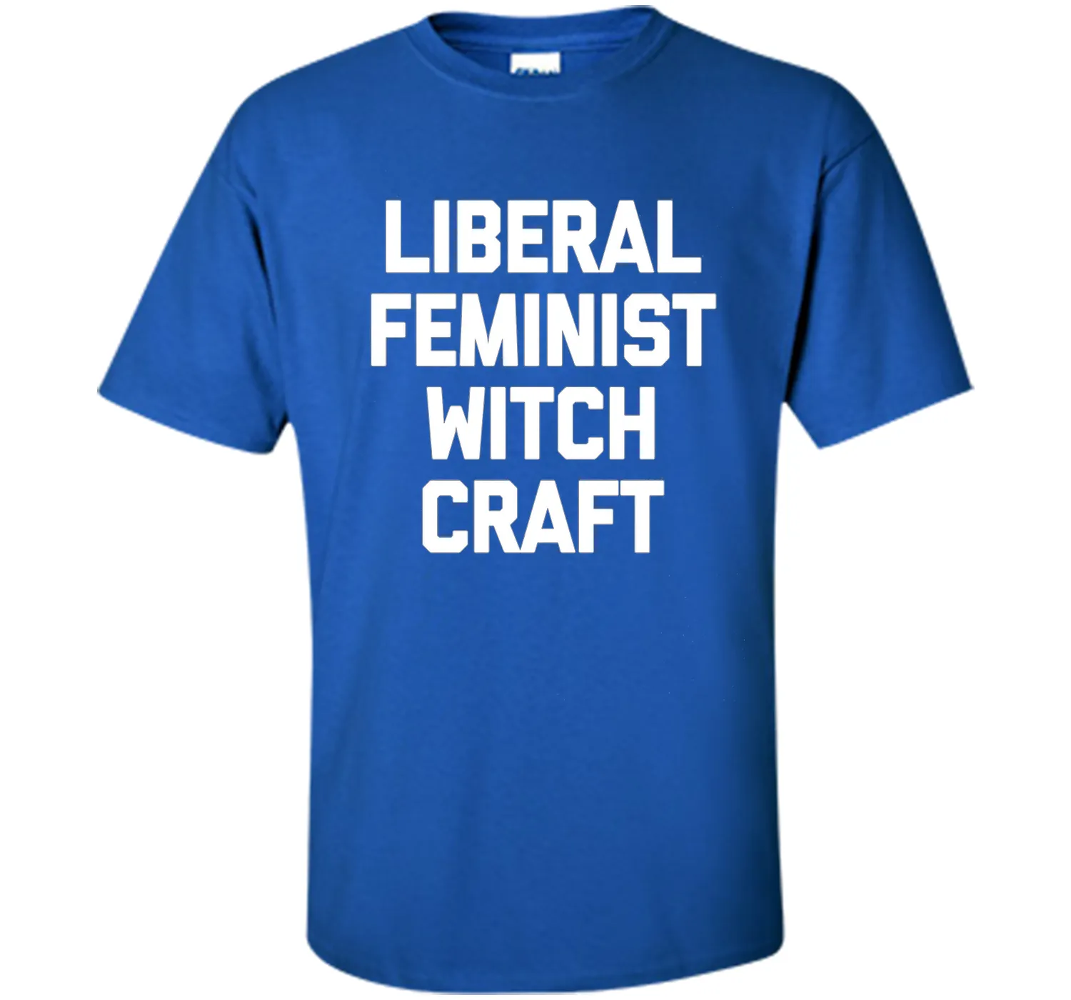 Liberal Feminist Witchcraft T-Shirt funny saying sarcastic