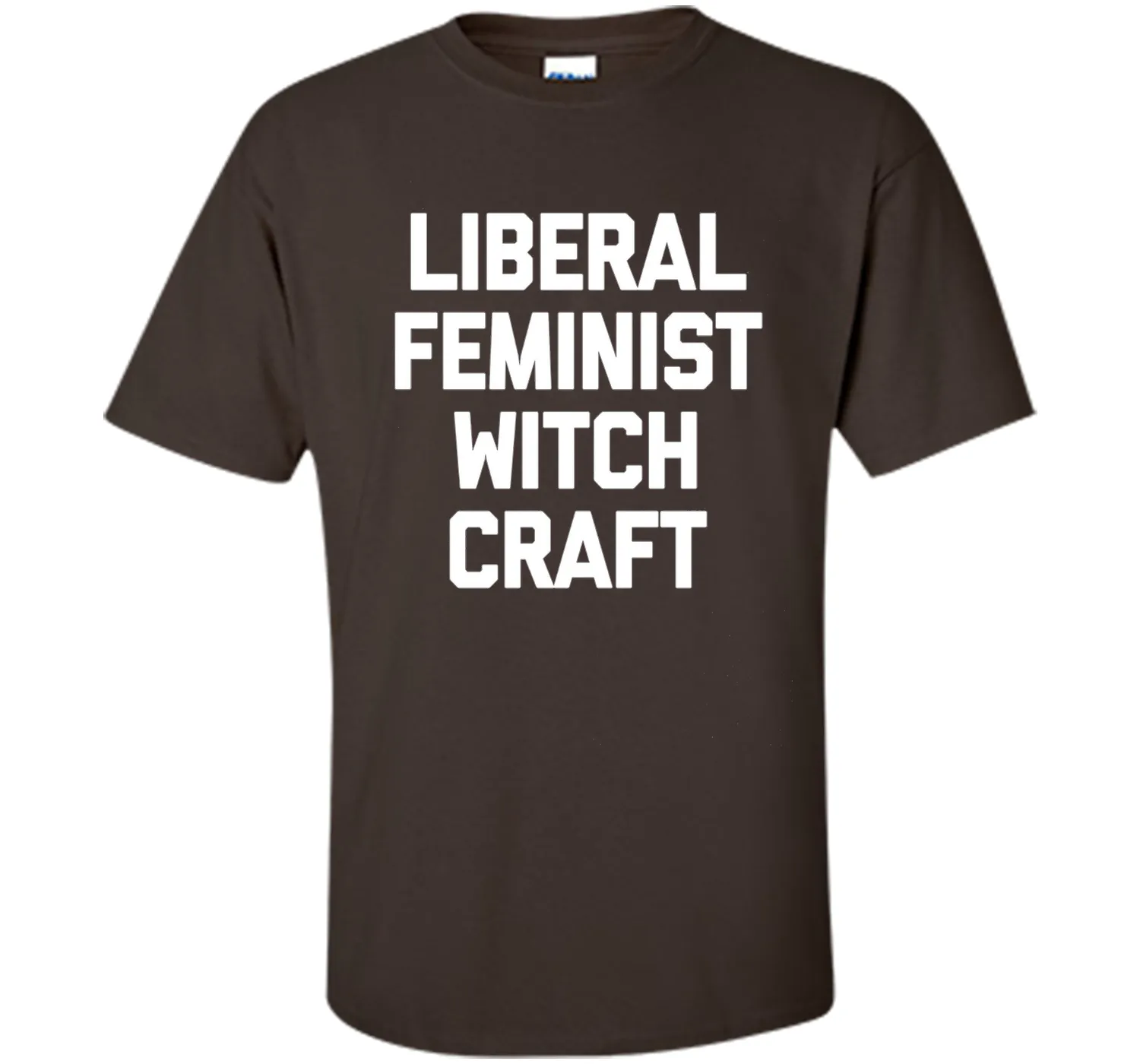 Liberal Feminist Witchcraft T-Shirt funny saying sarcastic