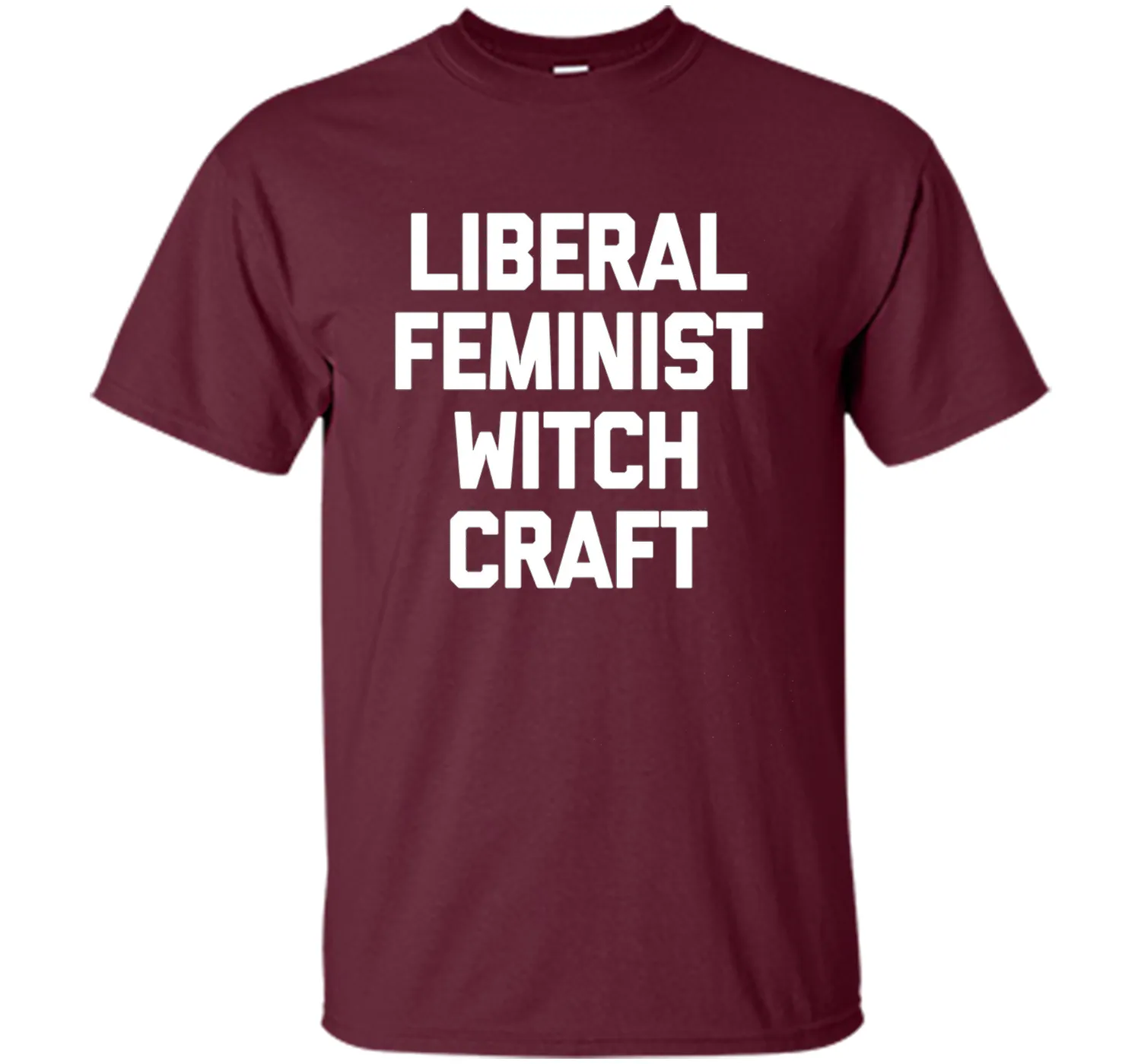 Liberal Feminist Witchcraft T-Shirt funny saying sarcastic