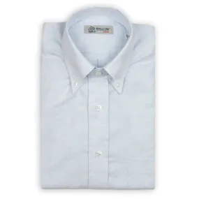 Light Blue Flanello Junior Cotton Long Sleeve Shirt