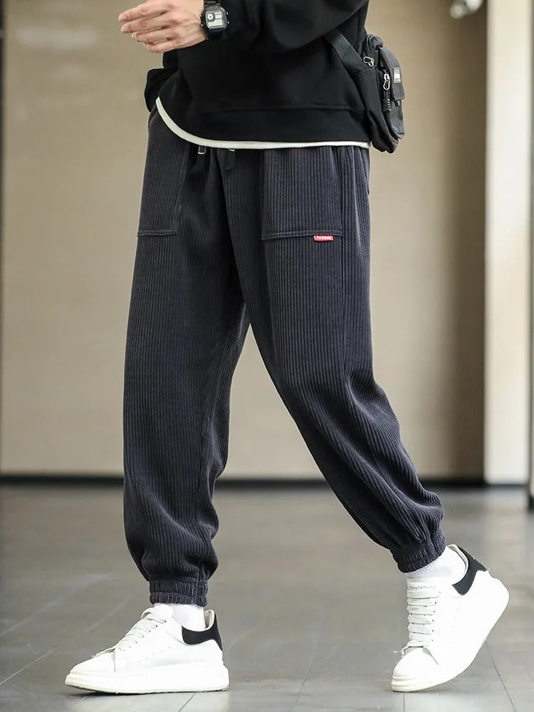 Loose Corduroy Pants - 7 Colors
