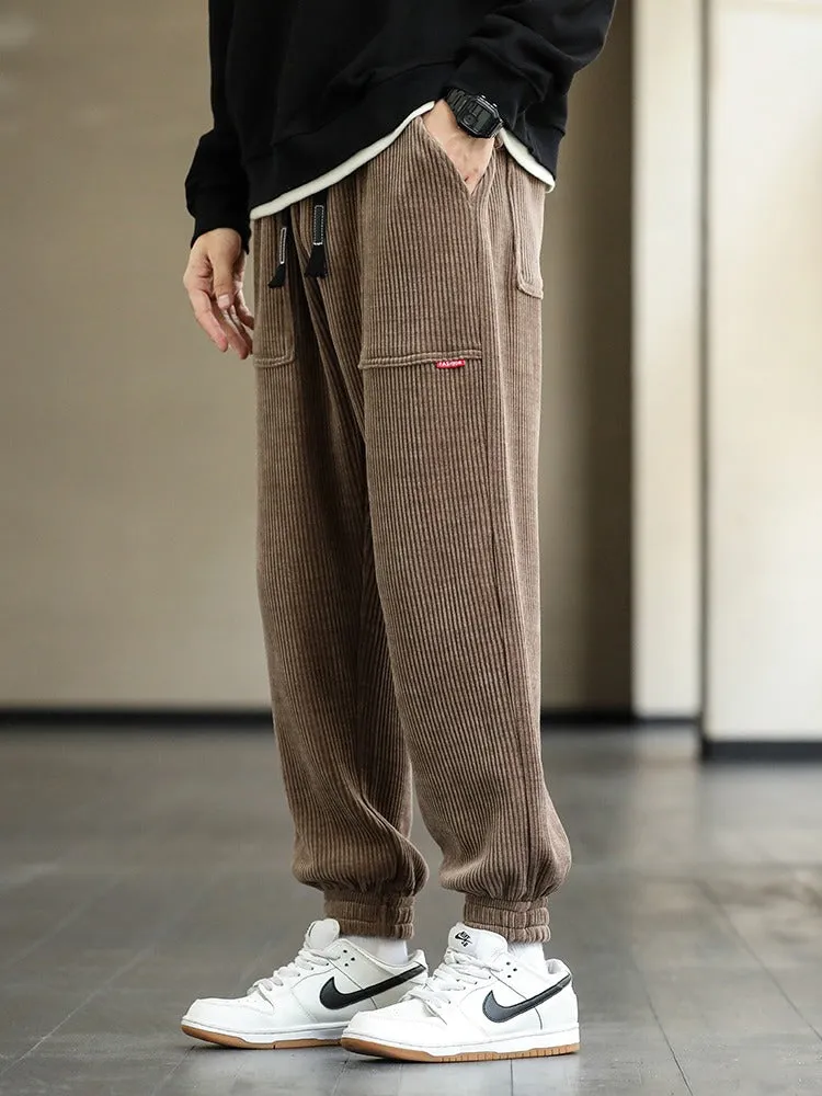 Loose Corduroy Pants - 7 Colors