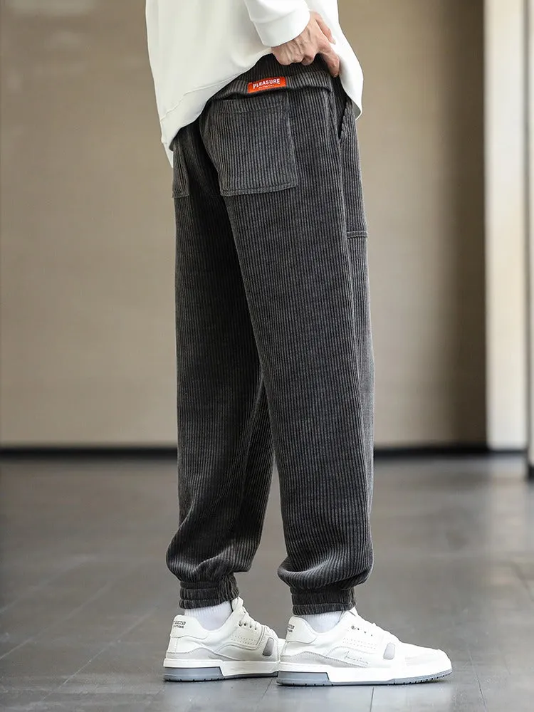 Loose Corduroy Pants - 7 Colors