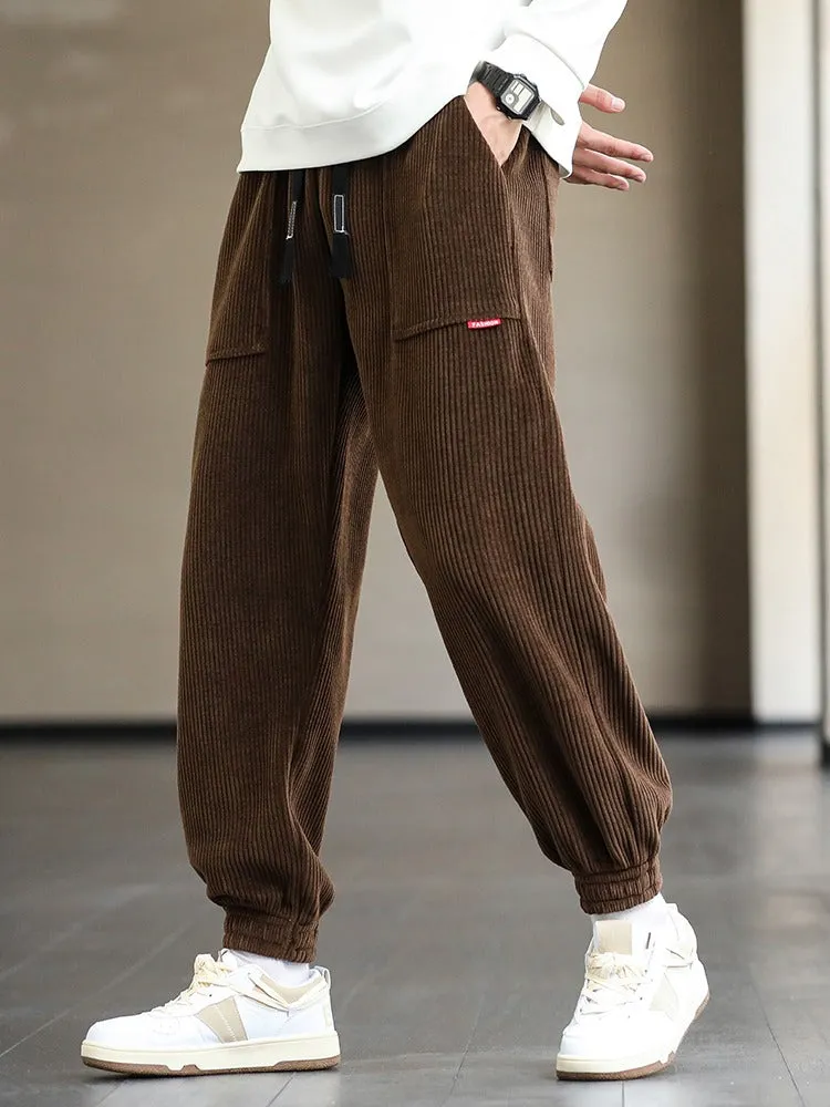 Loose Corduroy Pants - 7 Colors