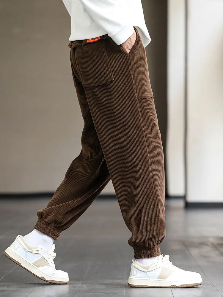 Loose Corduroy Pants - 7 Colors