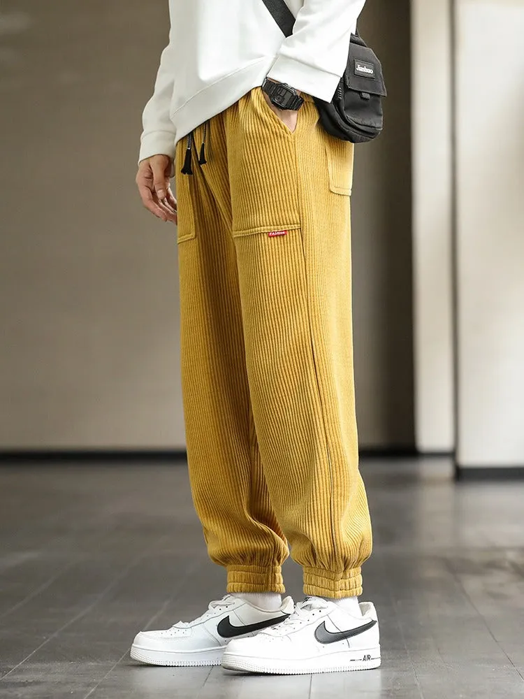Loose Corduroy Pants - 7 Colors
