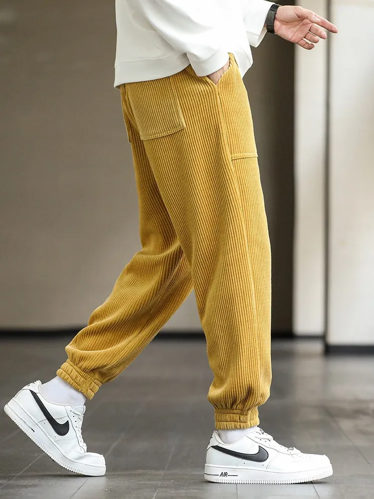 Loose Corduroy Pants - 7 Colors