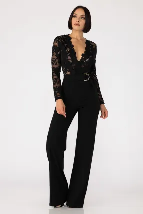 Lyla Lace Top Jumpsuit