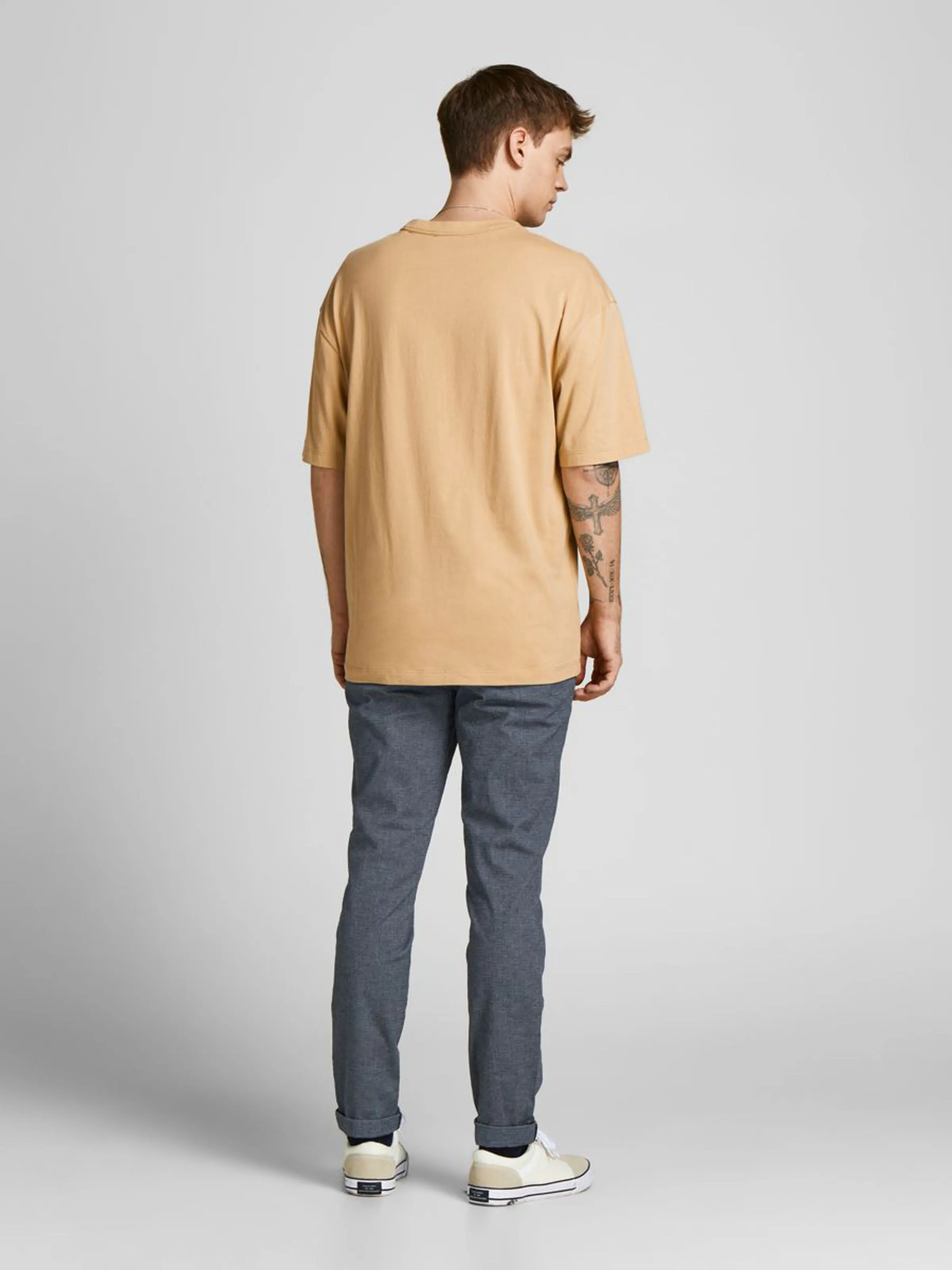 Marco Fury Faded Denim Chinos
