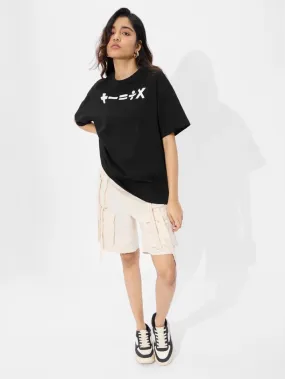 Mathematics Symbols Printed Premium Quality Womens Drop Shoulder T shirt Legacy Boutiques Dhaka