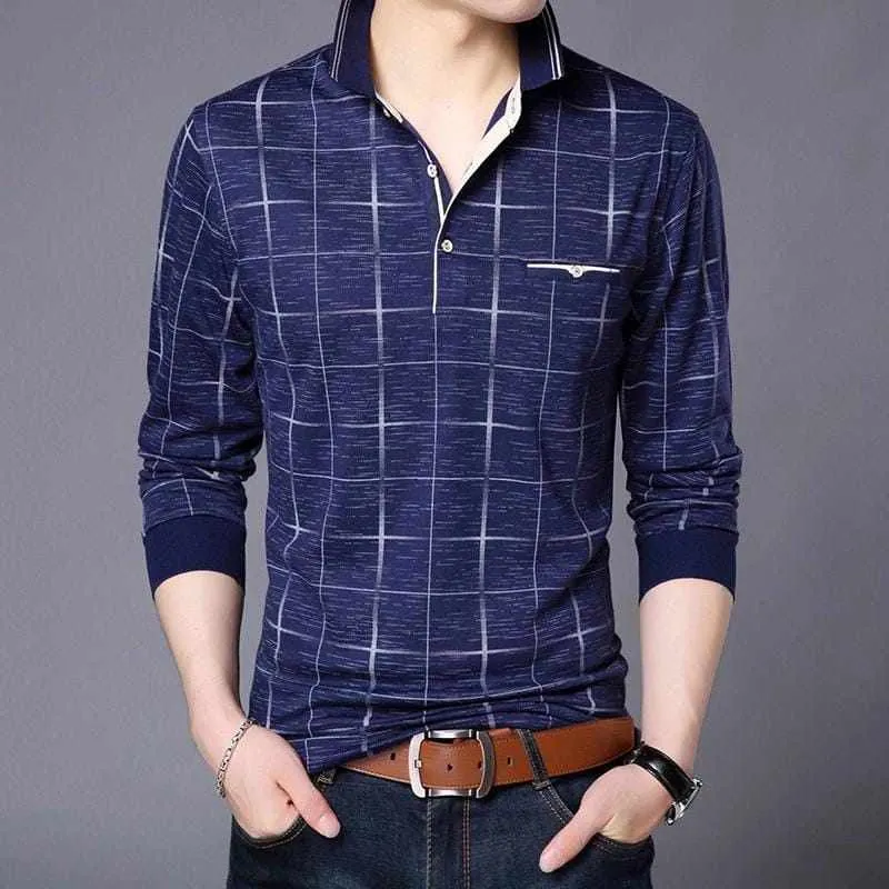 Men's Polo Fashion Cotton Short Sleeve Shirt