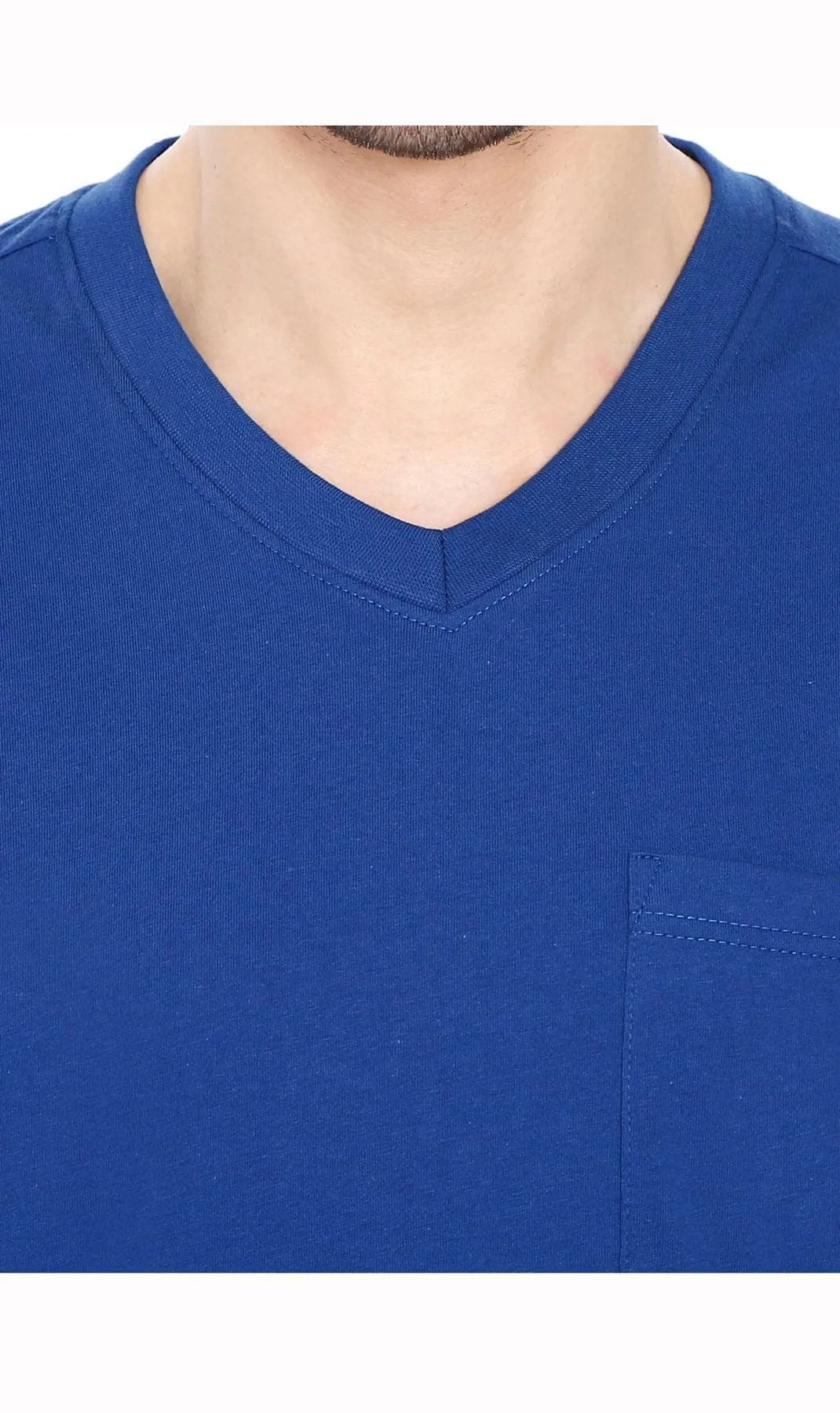 Men's V-Neck T-Shirt with Pocket – The Dressier Tee