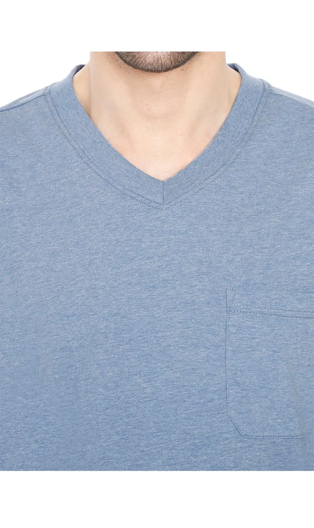 Men's V-Neck T-Shirt with Pocket – The Dressier Tee