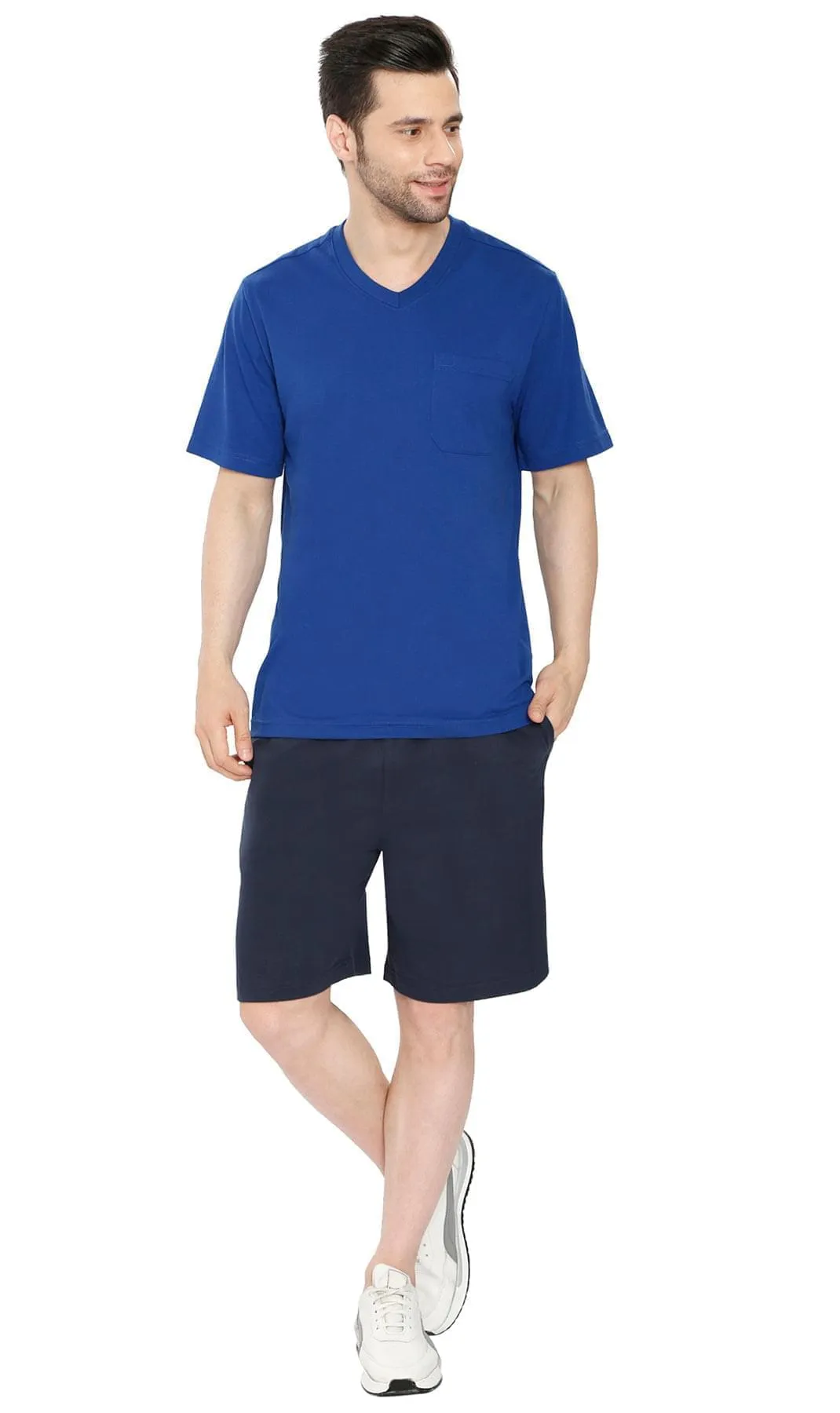 Men's V-Neck T-Shirt with Pocket – The Dressier Tee