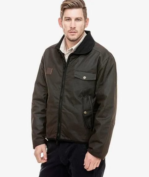 Men's Waimak Oilskin Jacket with Wool Lining