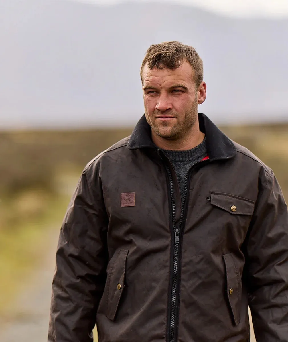 Men's Waimak Oilskin Jacket with Wool Lining