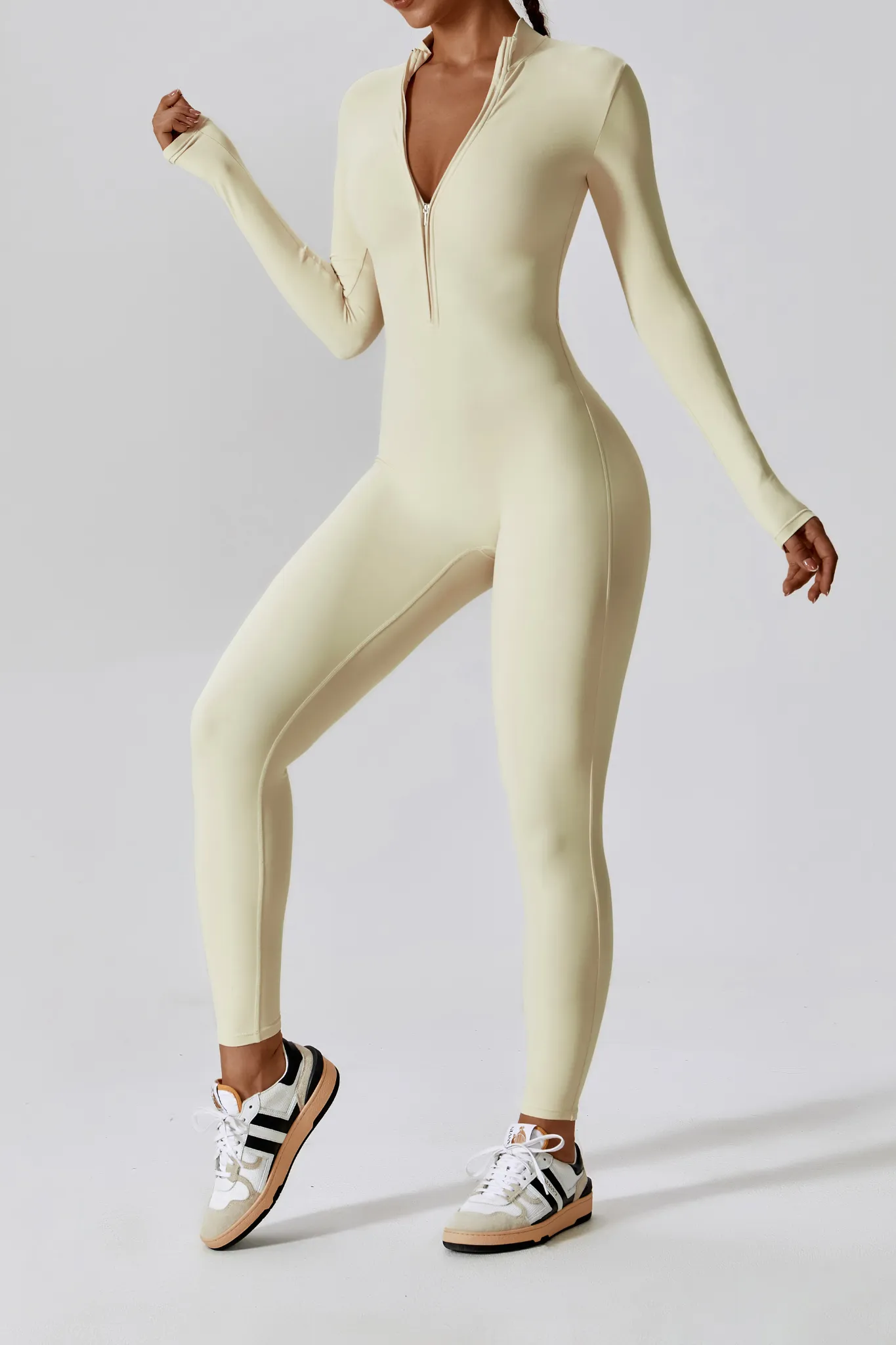 Mia Jumpsuit - Nude