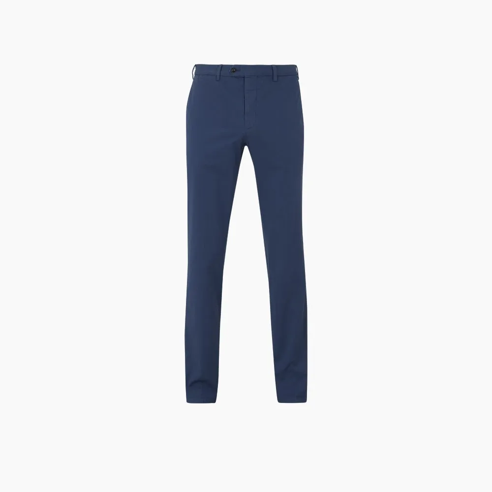 Navy Garment Dyed Cotton Chinos