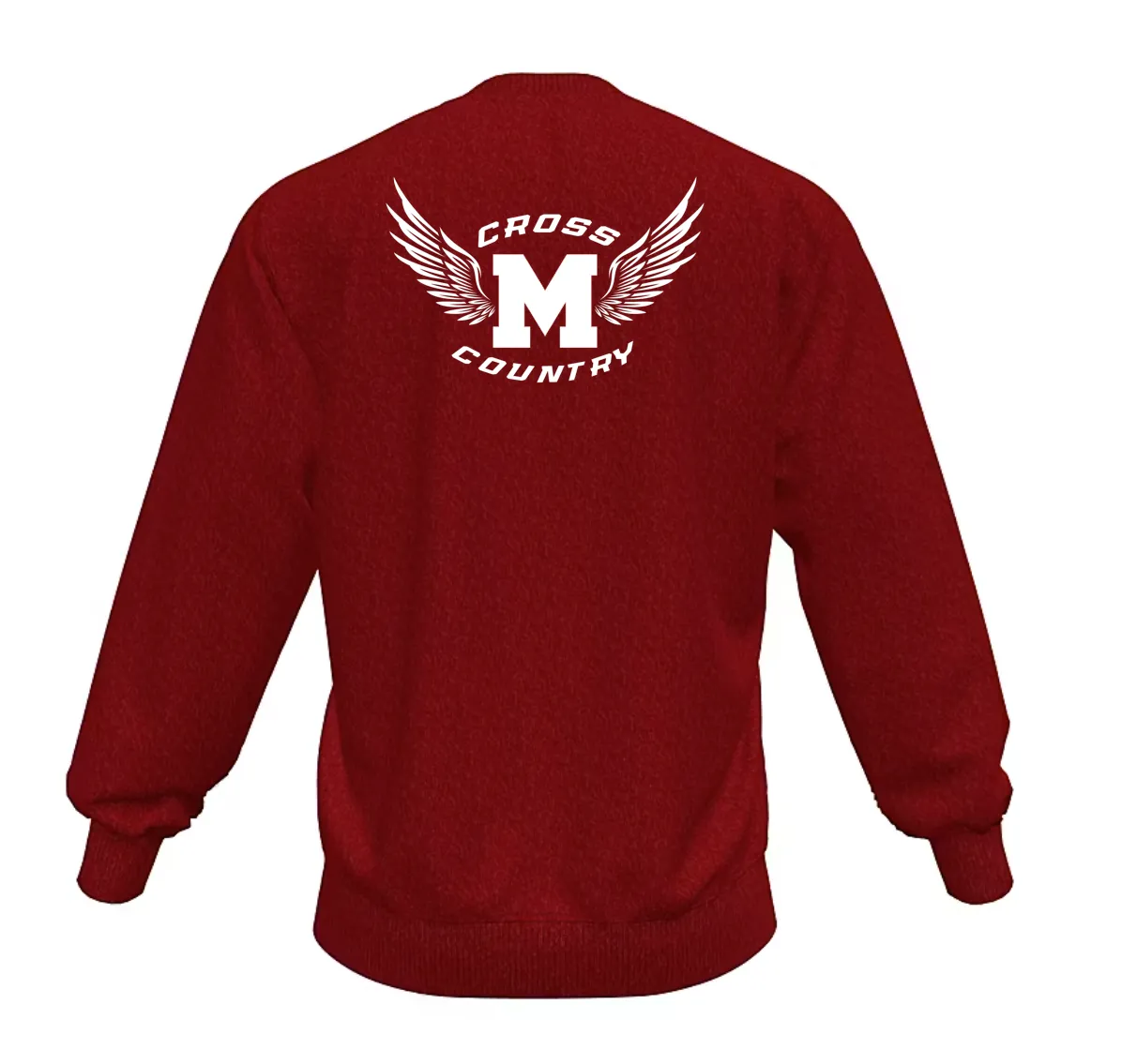 NB Unisex Crew Fleece-CAN-MELROSEXC24-TMMT718-MERCURYRED