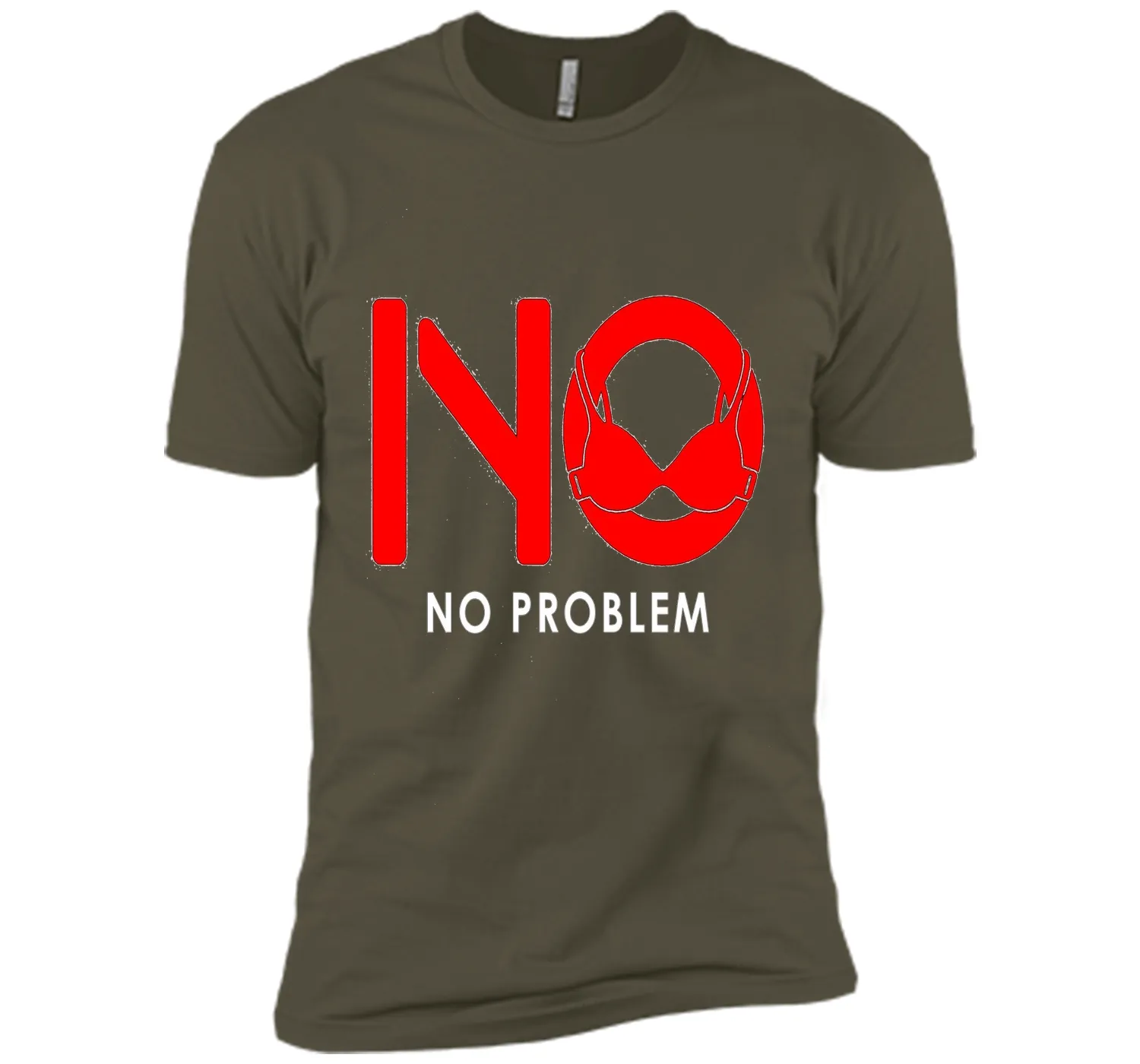 No Bra No Problem T-Shirt Feminism Women's Equality Shirt t-shirt