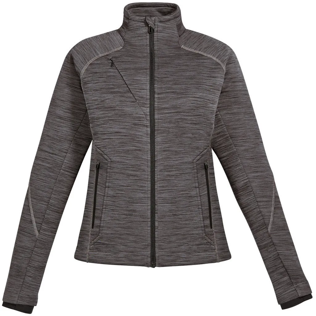 North End Women's Carbon Flux Melange Fleece Jacket