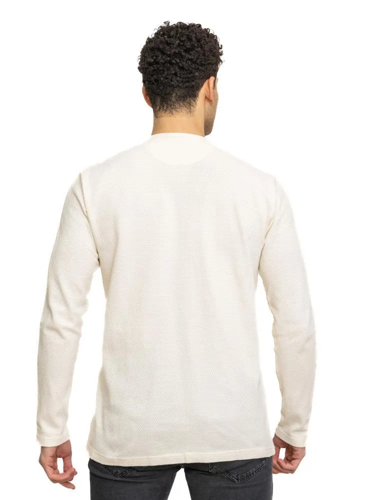 Off White -Bubbles Henley