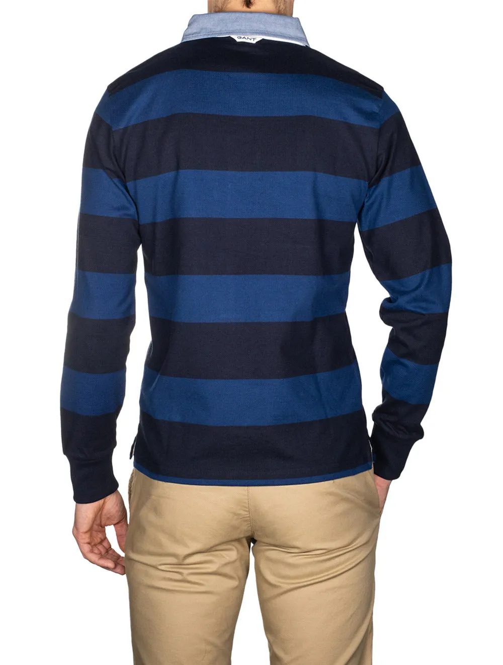 Original Barstripe Heavy Rugger Deep Blue