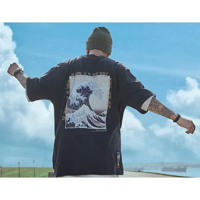 Oversize T-Shirt "Kanagawa"