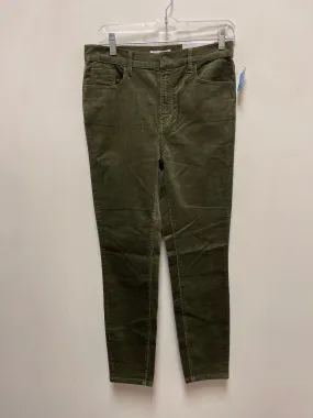 Pants Corduroy By Loft In Green, Size: 6