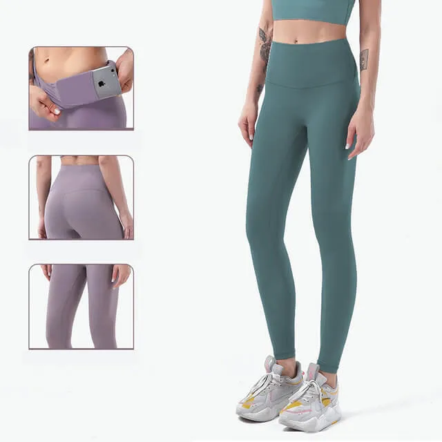 Pilates Girl High Waist Push Up Leggings  COLORS