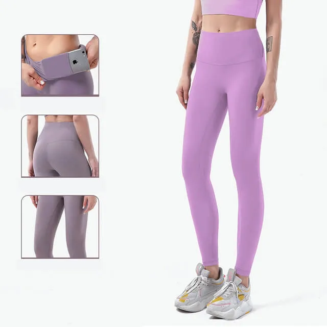 Pilates Girl High Waist Push Up Leggings  COLORS