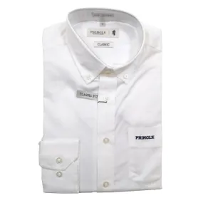 Pringle LS White Classic Regular Shirt