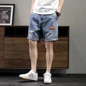 Relaxed Fit Denim Shorts