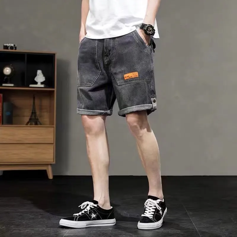 Relaxed Fit Denim Shorts