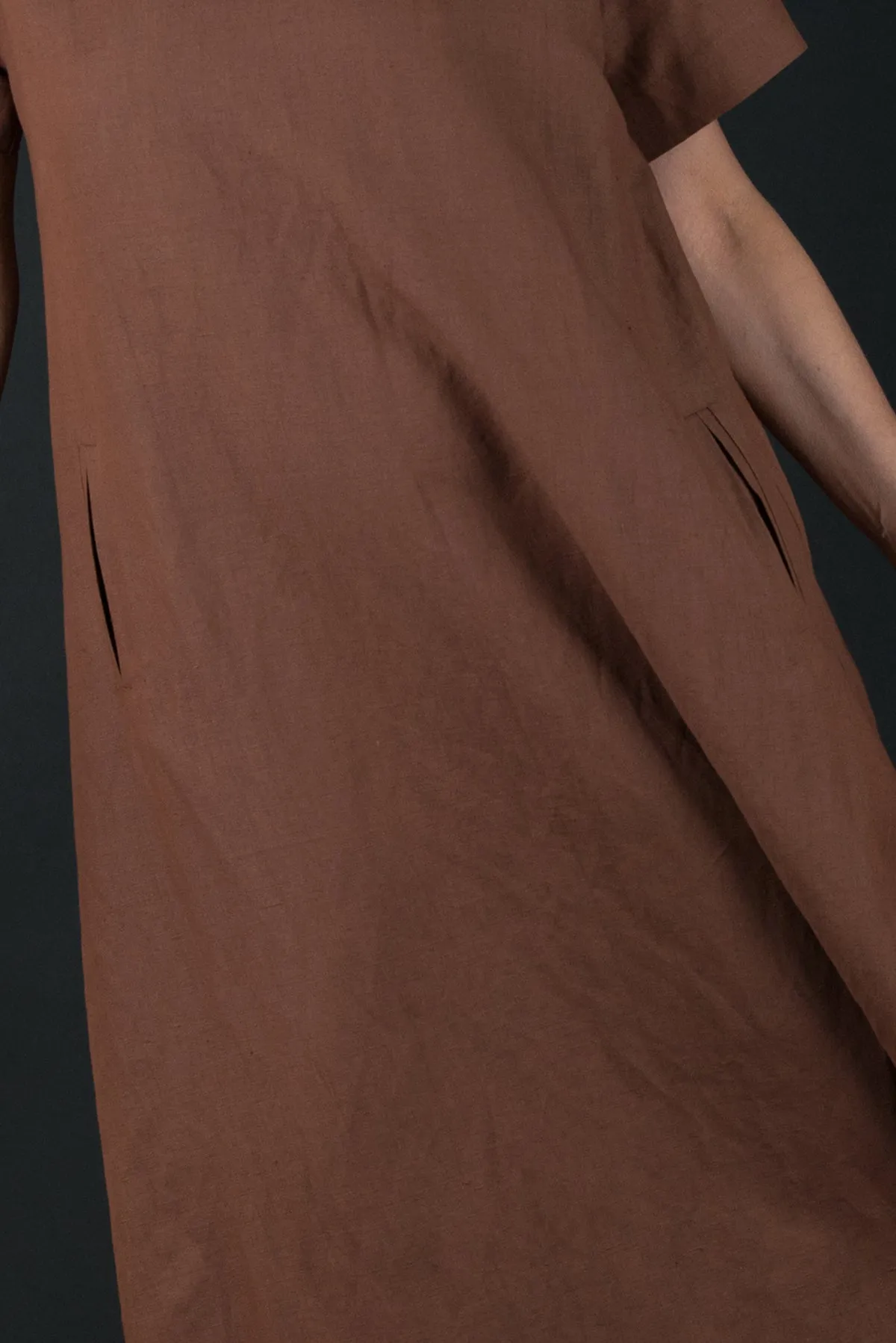 RENEE Long Linen summer Dress