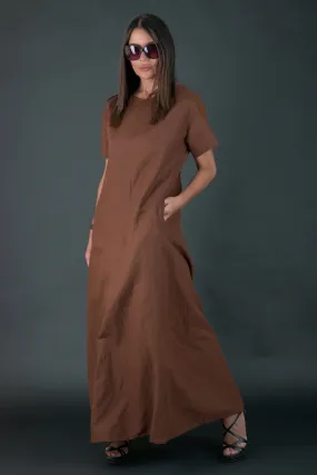 RENEE Long Linen summer Dress