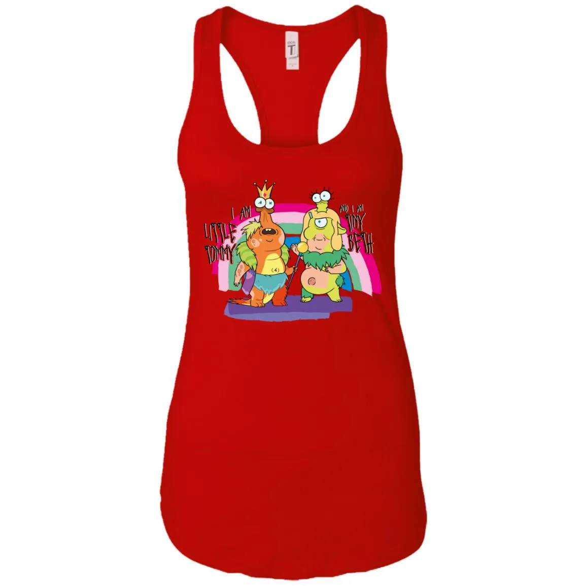 Rick And Morty Little Tommy And Tiny Beth Women Tank