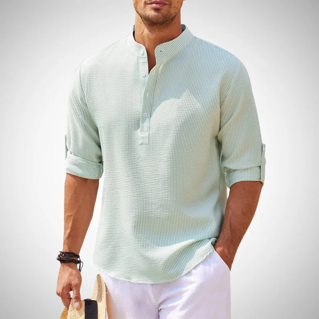 Rupert Smith Sun Haven Henley Shirt